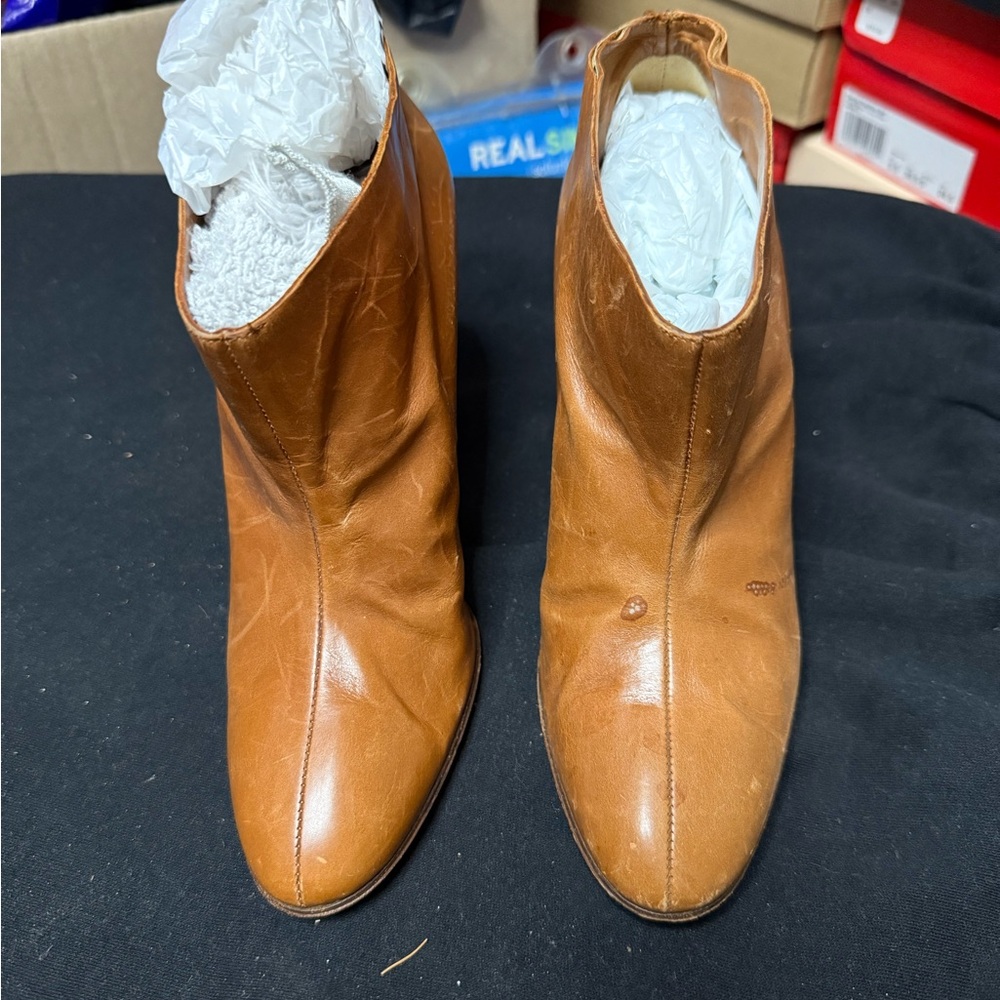 Balenciaga Leather Ankle Boots